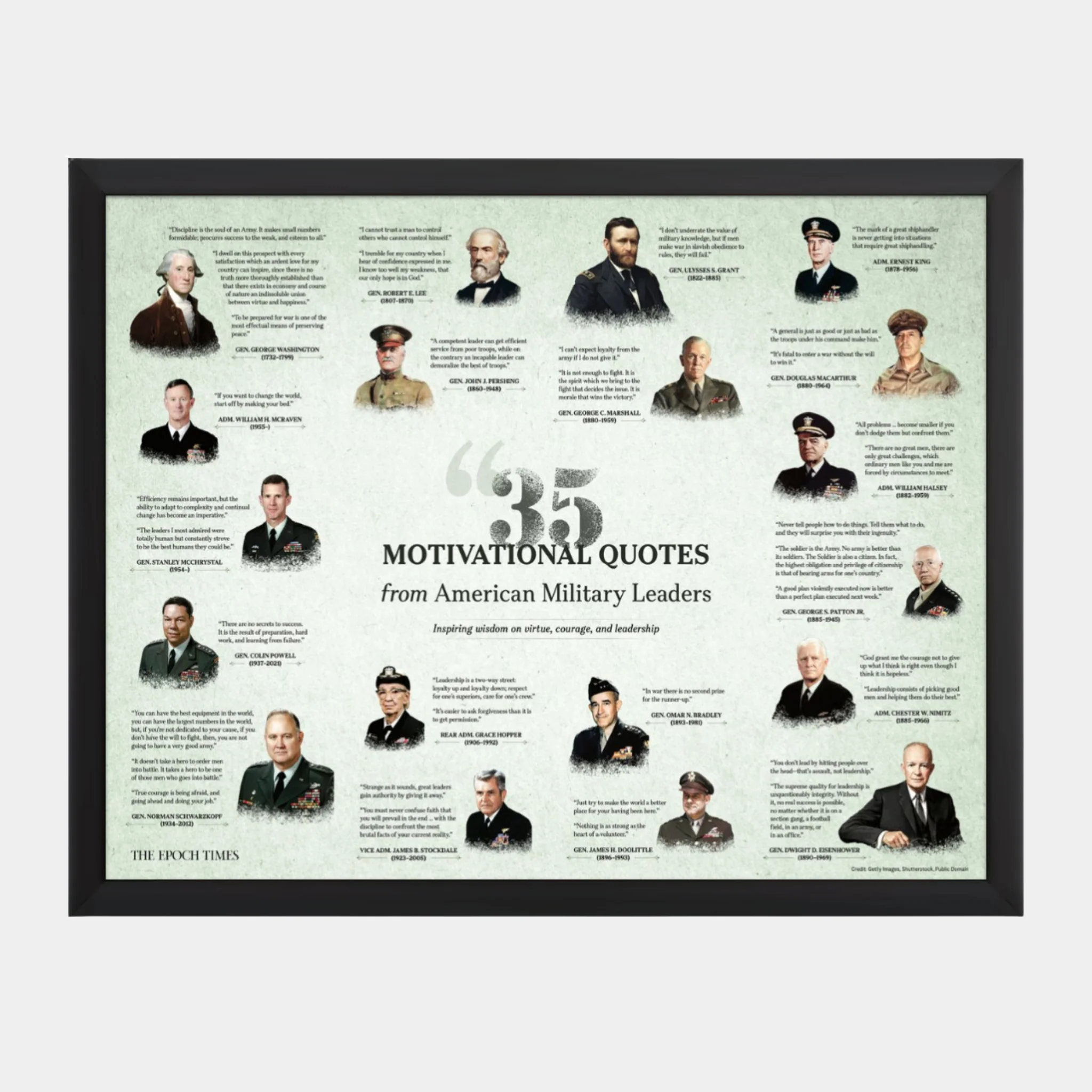 35 Motivational Quotes From American Military Leaders