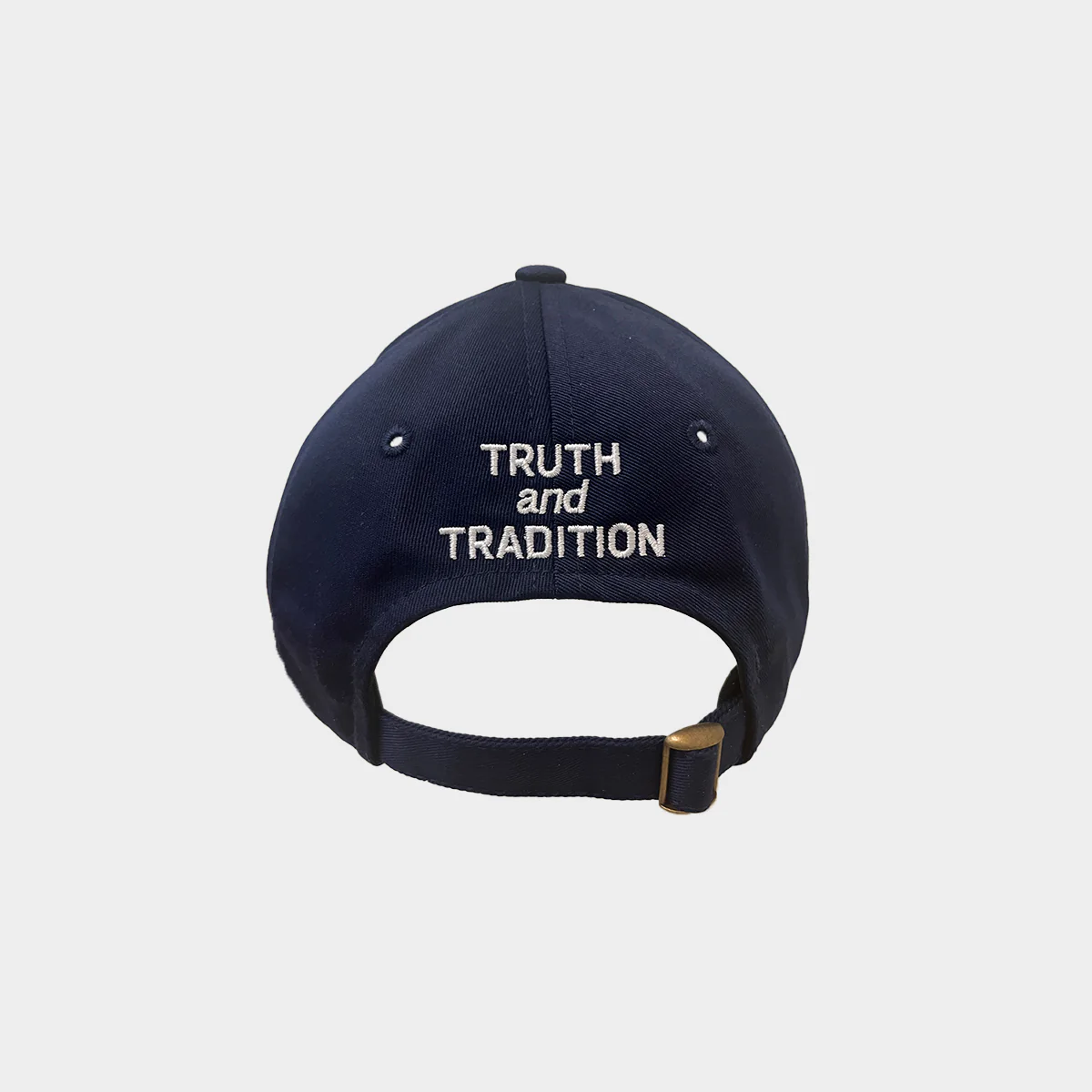 Baseball Cap: "I Read Epoch Times" (Navy) - Image 4