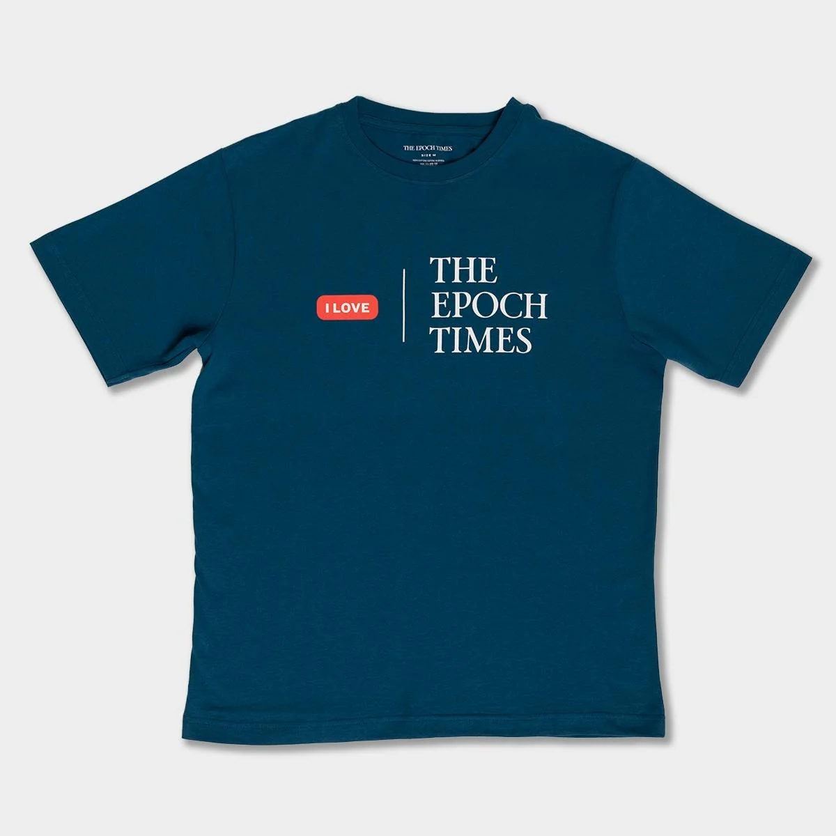 T-Shirt: "I Love The Epoch Times" (Unisex Fit) - Image 2