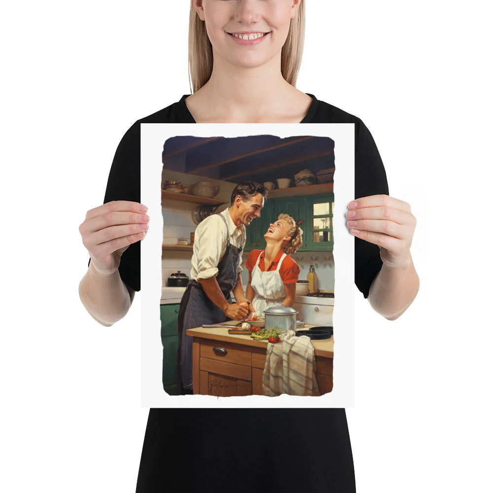 Homefront Harmony Art Print - Image 3