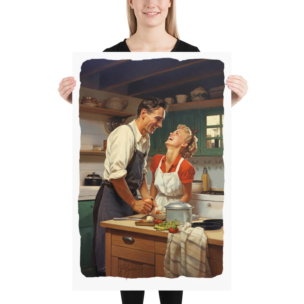 Homefront Harmony Art Print - Image 4