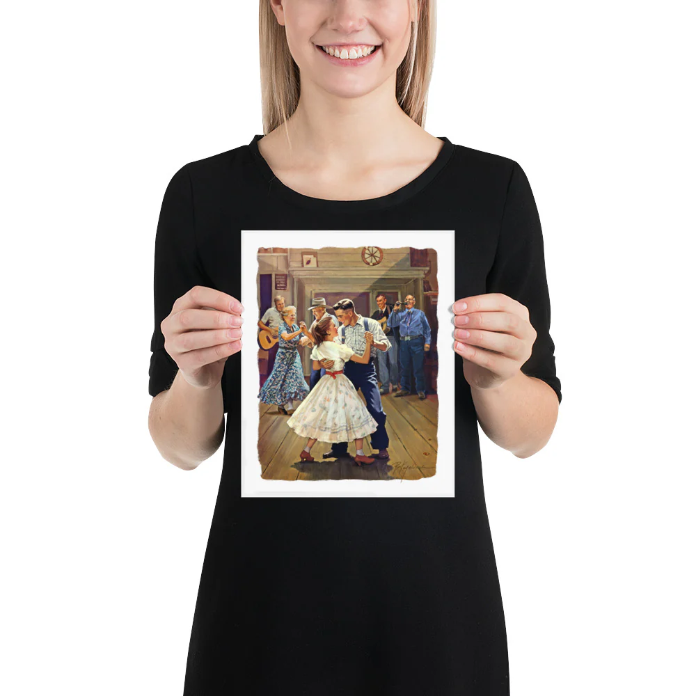 Square Dance Art Print - Image 2