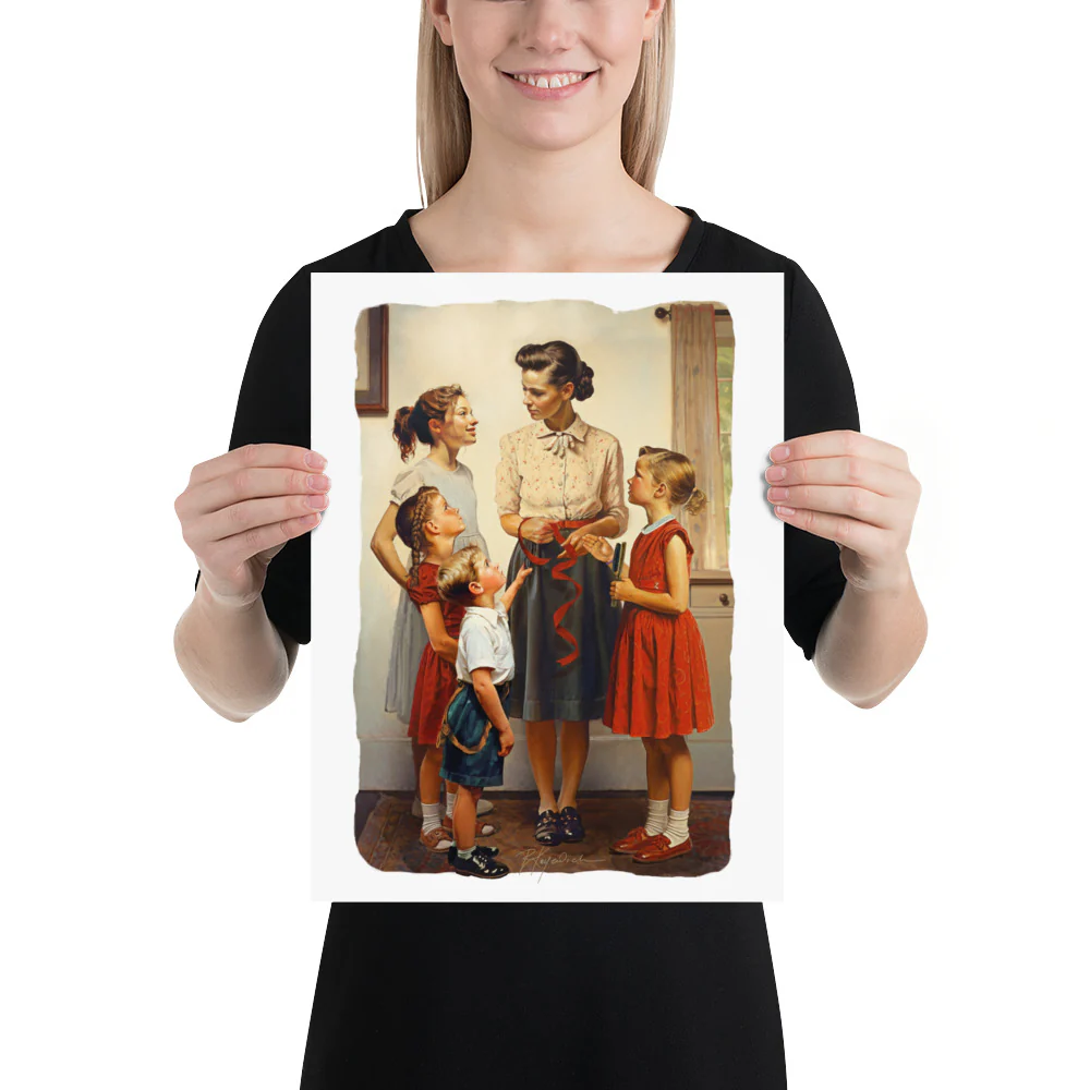 A Mother's Love Art Print - Image 3