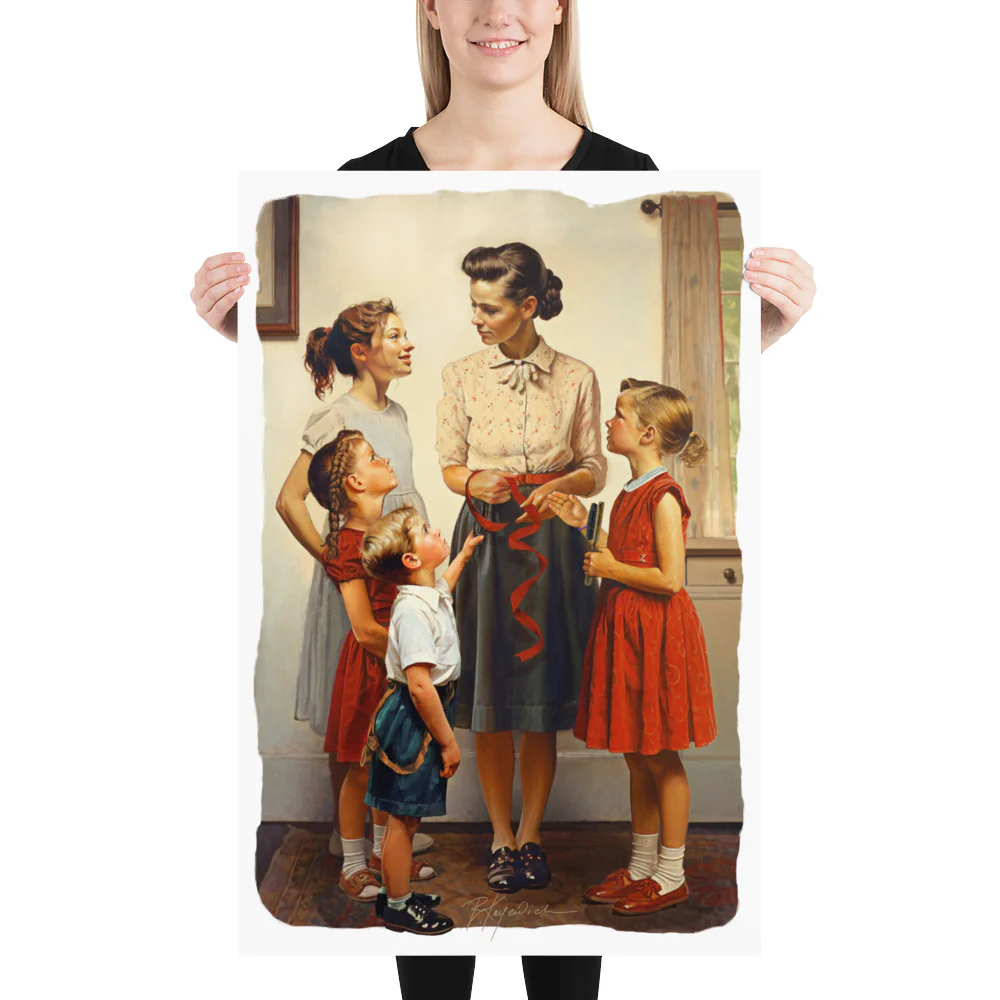 A Mother's Love Art Print - Image 4